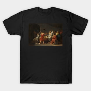 The Death of Socrates - Jacques-Louis David T-Shirt